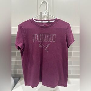 Purple Puma Tshirt - size M